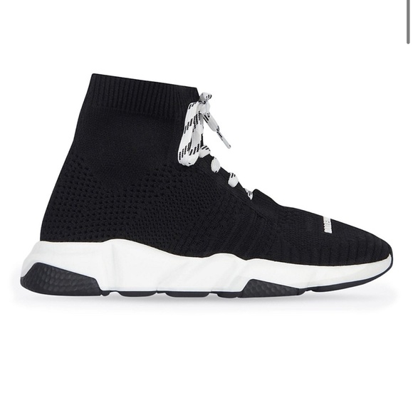 Balenciaga Little Kid's & Kid's Speed Lace-up Recycled Knit Sneaker